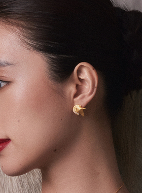 HERBE合璧 [新品]璀璨翼马首饰古法手工拉丝毛衣链女新年礼物