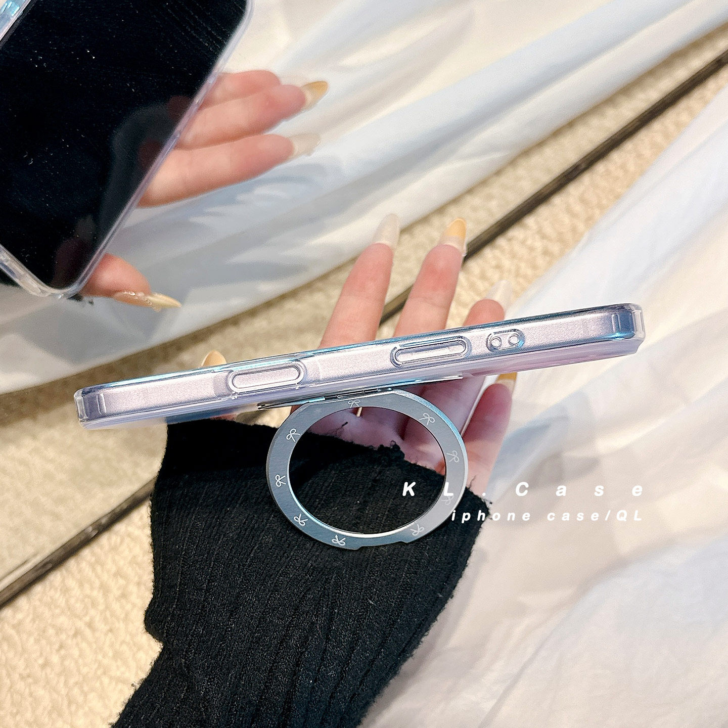 ins少女心粉色兔子适用苹果17手机壳iPhone17promax新款16防摔保护套15硅胶磨砂全包高级感旋转支点支架女软p,淘宝优惠券,粉丝福利购,淘宝优惠卷