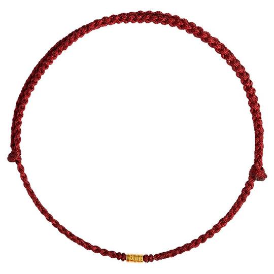 Glücks- und Glücksarmband aus 999 reinem Gold