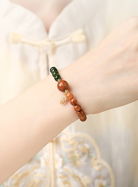 和田碧玉库克菩提转运手串