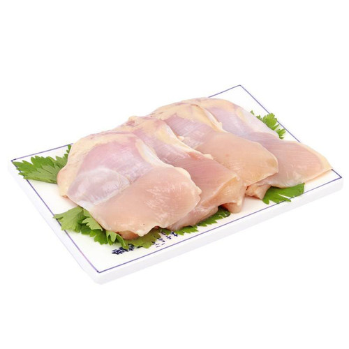 清真内蒙古鸡去骨去皮鸡腿肉生鲜新鲜冷冻汉堡专用带皮无骨鸡肉块 - 图3