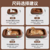 Dog kennels can be used in all seasons with bite-resistant pet sleeping den mattresses