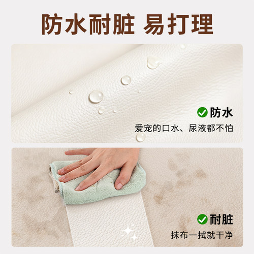 狗窝四季通用乳胶宠物耐撕咬中大型犬狗窝沙发可睡冬季防水狗床垫 - 图2