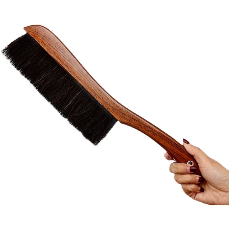鸡翅木纯马尾毛扫床刷子软毛除尘刷床上清洁神器笤帚家用结婚高档,淘宝优惠券,粉丝福利购,淘宝优惠卷