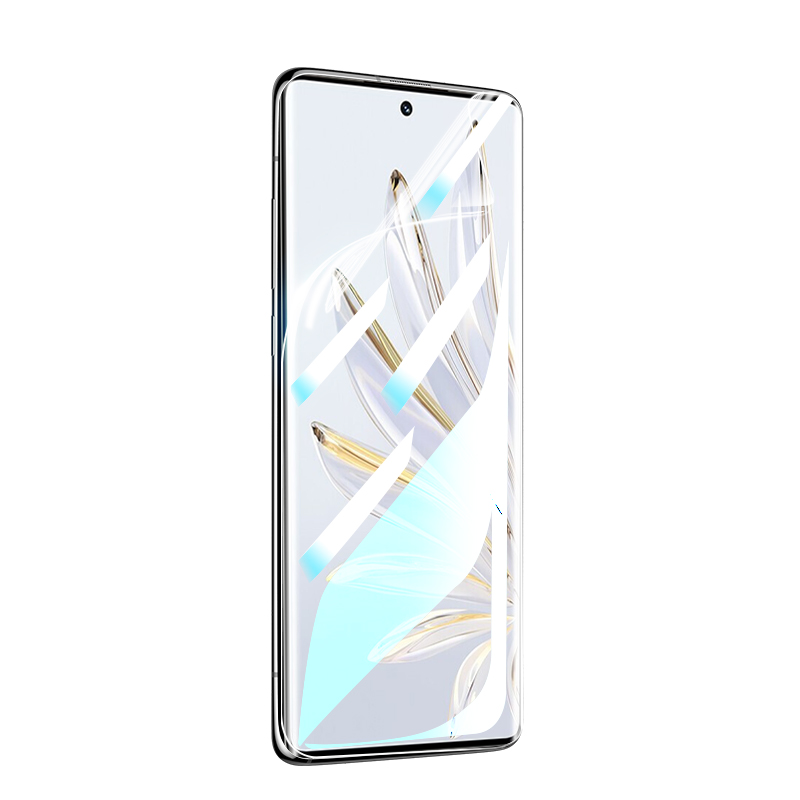 适用荣耀70钢化水凝膜honor70pro手机专用膜p70por全屏FNE一AN00曲屏保护x70imx800华为出厂贴膜+七零pr0十的 - 图3