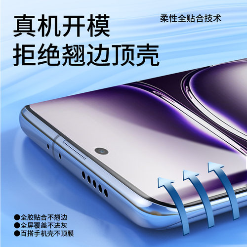 适用opporeno12手机膜reno12pro钢化水凝膜oppo全屏覆盖opp0pp0pporeno新款原机膜opporen防摔por软膜pr0贴膜 - 图0