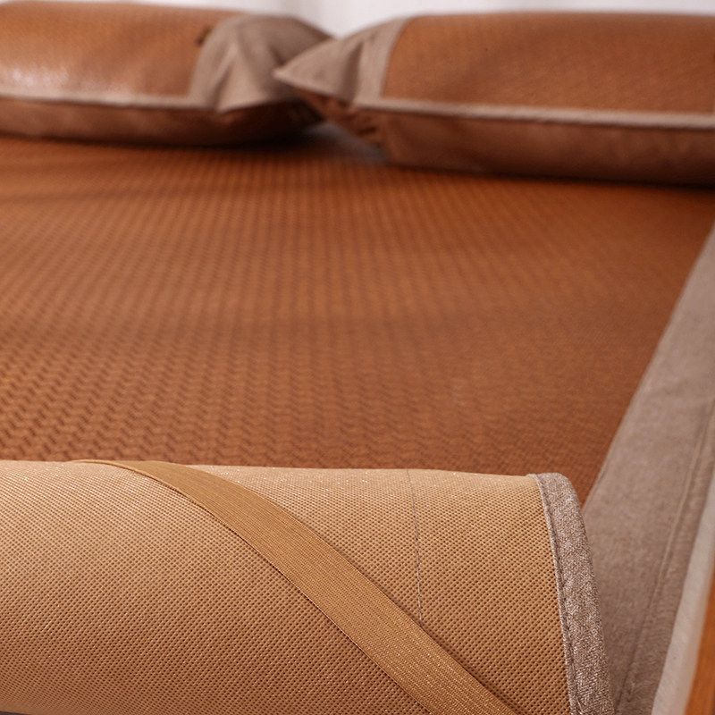 老席匠加厚凉席藤席子2025夏天新款婴儿可用定做制天然纯藤床笠款