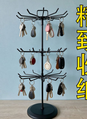 桌面旋转首饰架饰品夜市橱窗收纳展示手项链吊坠摆摊家用