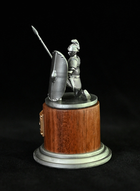 龙飞兔舞75MM家居装饰品 办公桌树脂摆件 斯巴达勇士LTCP-255/3D