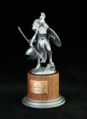 龙飞兔舞100MM家居装饰品 办公桌树脂摆件 斯巴达勇士LTCP-253/3D