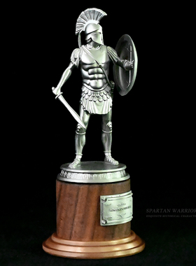 110MM斯巴达武士摆件模型 家居办公饰品 树脂摆件LTCP-223/3D