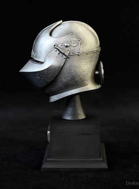 龙飞兔舞114MM家居装饰办公树脂摆件 欧洲中世纪骑士头盔LTCP-305