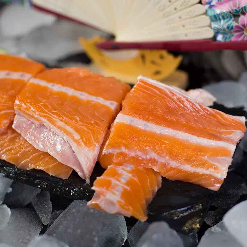 三文鱼头新鲜三文鱼骨鱼排日料炖汤现杀边角料冷冻整条顺丰包邮,淘宝优惠券,粉丝福利购,淘宝优惠卷