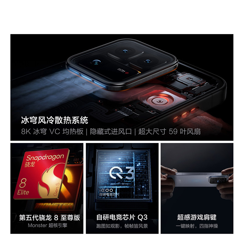 vivo iQOO 15 Ultra �콢�ֻ� 24GB+1TB ��ɫ6063.01Ԫ+139.98Ԫ�Խ��