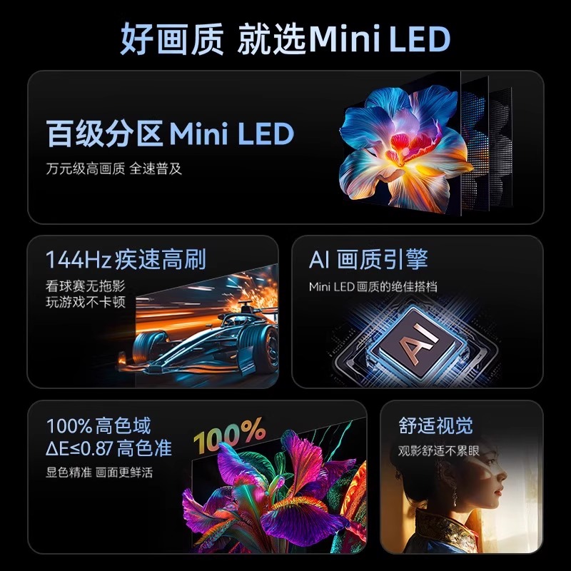 国家补贴20% 创维电视75A4F 75英寸MiniLED 144Hz高刷以旧换新122 - 图0