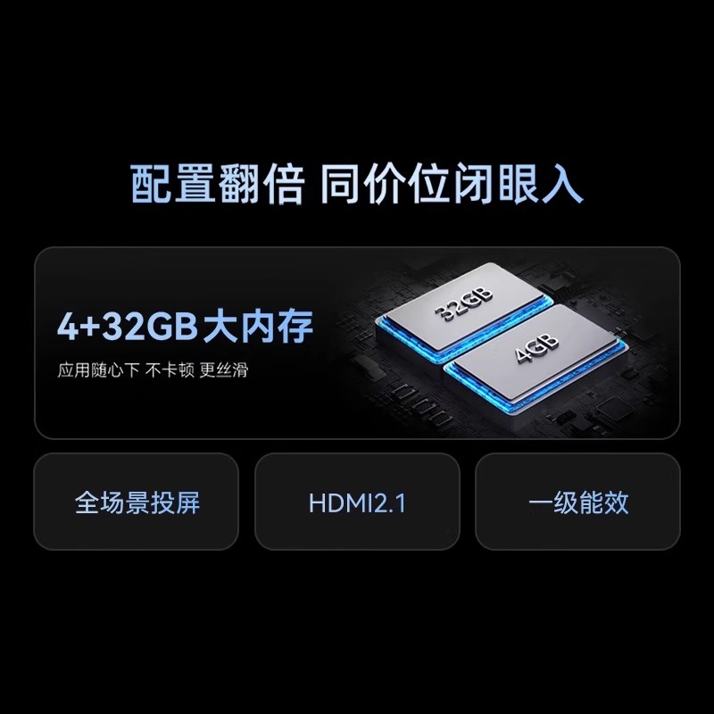 国家补贴20% 创维电视75A4F 75英寸MiniLED 144Hz高刷以旧换新122 - 图1