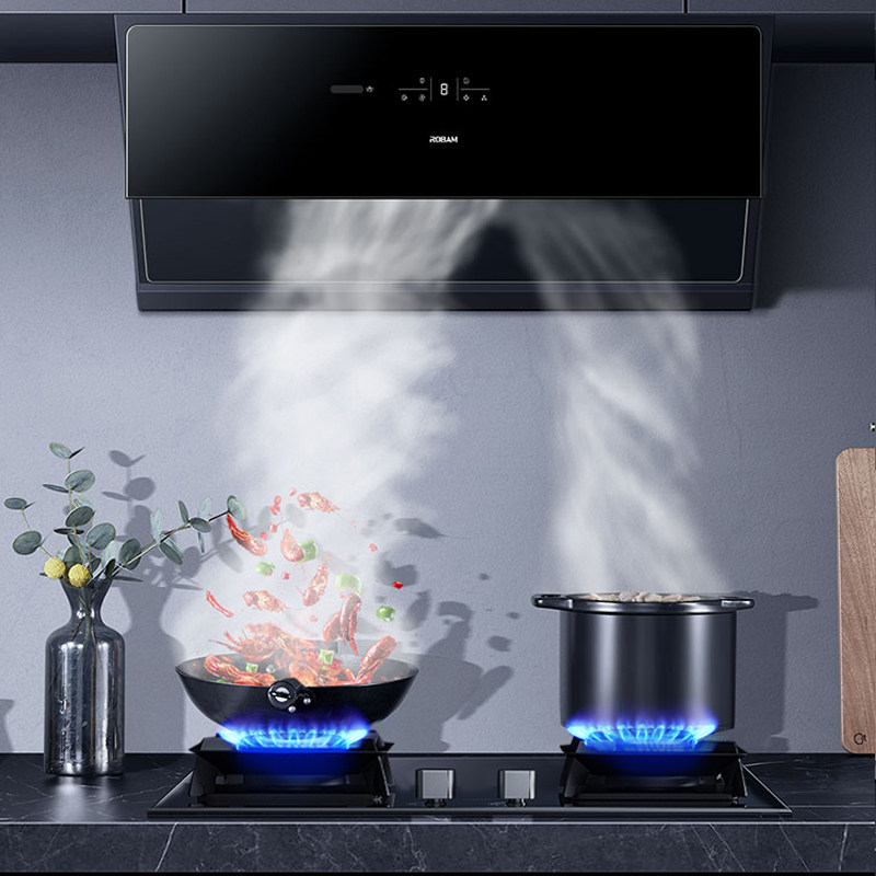 【阿里自营】老板28x6st+家用燃气灶 喵速达电器烟灶消套装