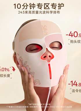 Silk'n丝可 LED/EMS光雕提拉面罩美容仪 大排灯家用美容仪送礼238
