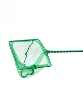 Portable Fish Net Long Handle Square Aquarium Accessories Fi