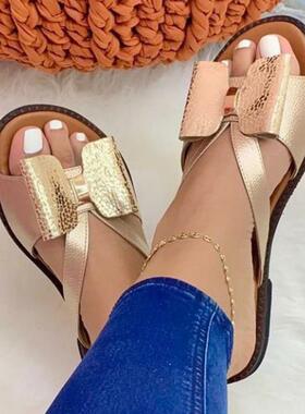 Summer Women Slippers Cute Butterfly-Knot Casual Sandals Lad