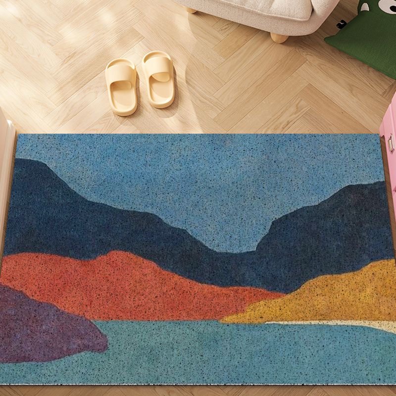 治愈系复古油画卡通入户门地垫丝圈地毯门垫进门口除尘防滑脚垫子,淘宝优惠券,粉丝福利购,淘宝优惠卷