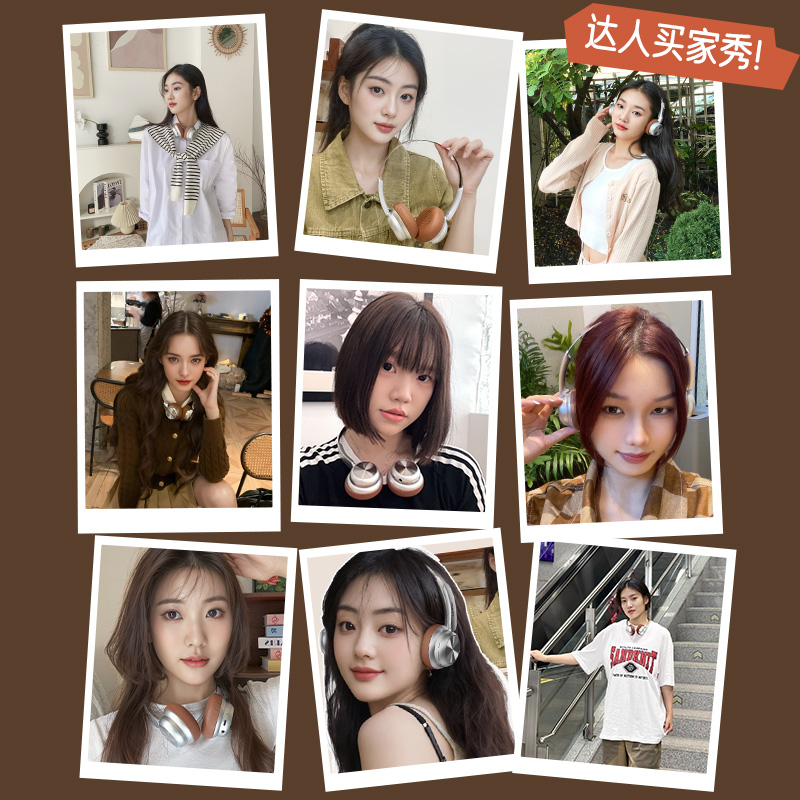 【官方推荐】联想高颜值耳机TH66小头戴式蓝牙复古美拉德风穿搭