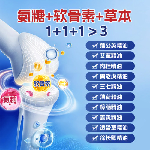 东诚药业氨糖软骨素膏颈椎贴膏药颈肩腰腿膝盖全身通用贴正品旗舰 - 图0