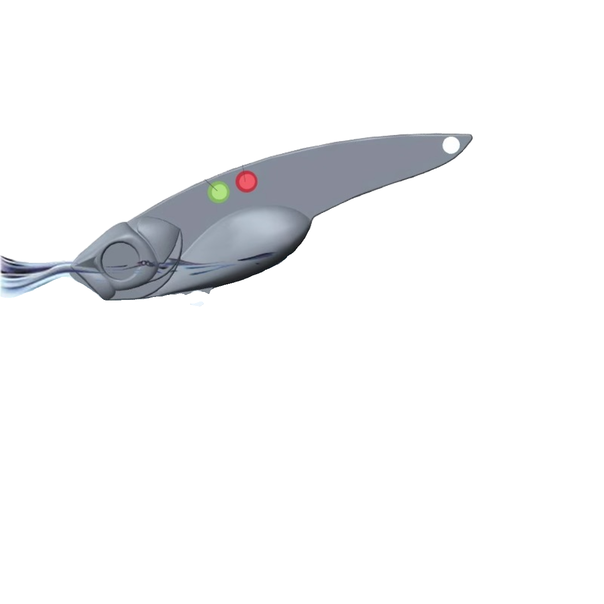 大河奔流小蛇活鱼涂装实战装X系列远投路亚饵3D打印仿生金属VIB - 图3