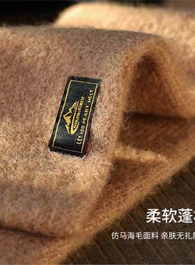 日系复古仿马海毛短款针织