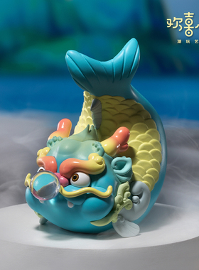 欢喜小将潮玩艺术品手办桌面