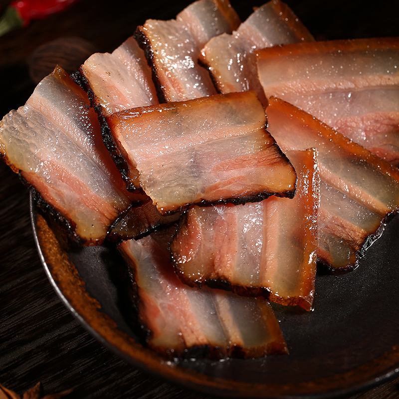 腊肉正宗四川五花肉农家自制烟熏后腿咸肉熏肉特色腊味年货土特产 - 图0