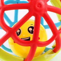 Baby Early Teach Rocking Bell Hand Grip Sensing Ball Soft Glue Gripping Toy Newborn Baby Goodener Ball-like Puzzle Training