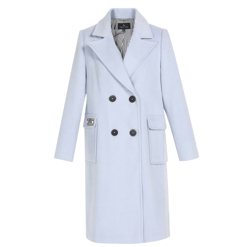  艾格旗舰毛呢外套