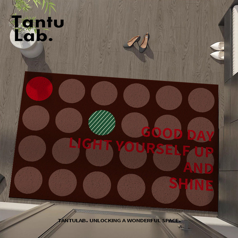 简约高级感中古入户门丝圈地垫进门脚垫玄关耐脏防滑垫子门垫地毯,淘宝优惠券,粉丝福利购,淘宝优惠卷