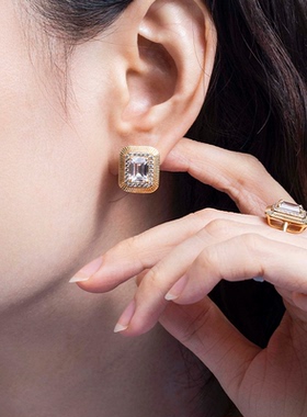 jcj时装珠宝建筑风格锆石套组