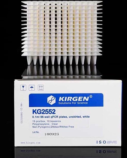 KIRGEN科进0.1ml96孔超薄荧光定量PCR板kg2551kg2552kg2553kg2554 - 图0