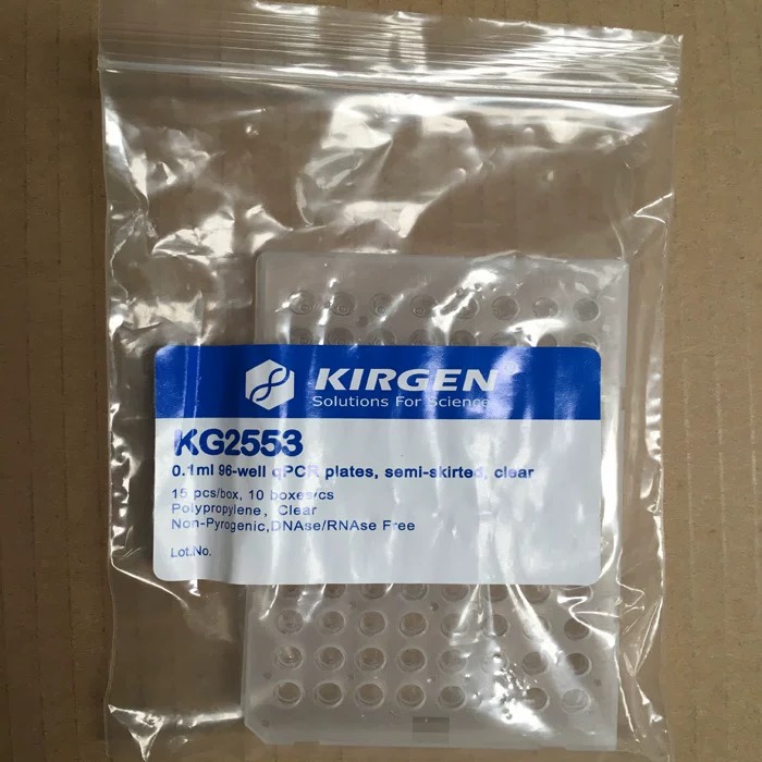 KIRGEN科进0.1ml96孔超薄荧光定量PCR板kg2551kg2552kg2553kg2554 - 图1