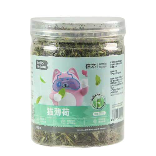 徕本猫薄荷球猫咪零食猫饼干天然可食用去毛球猫草罐装幼猫化毛用 - 图3