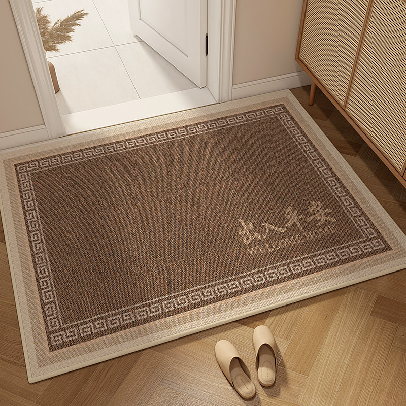 新中式地垫入户门垫家用防滑地毯进门玄关脚垫2025新款大门口垫子,淘宝优惠券,粉丝福利购,淘宝优惠卷