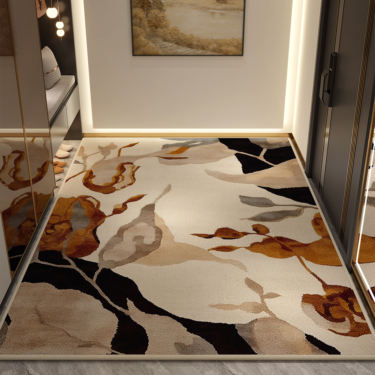 新款高级入户门地垫家用进门可裁剪脚垫门口地毯玄关防滑大门门垫,淘宝优惠券,粉丝福利购,淘宝优惠卷