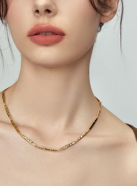 苏克都哩麻花扭结项链女