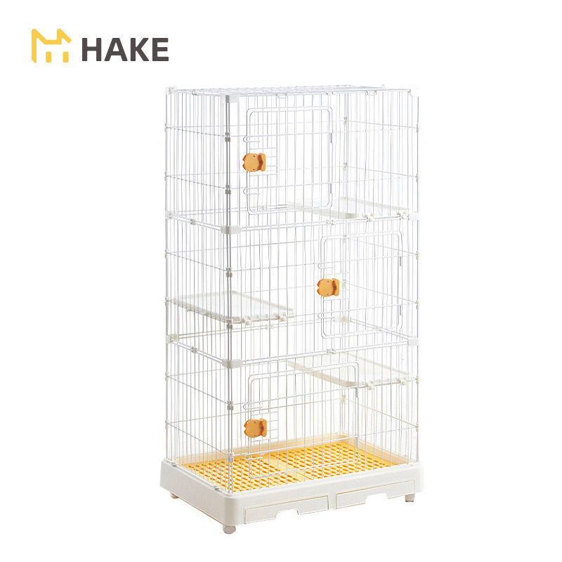 HAKE黑咔猫舍猫屋家用室内猫砂盆猫窝小户型不占地猫笼子猫咪别墅,淘宝优惠券,粉丝福利购,淘宝优惠卷