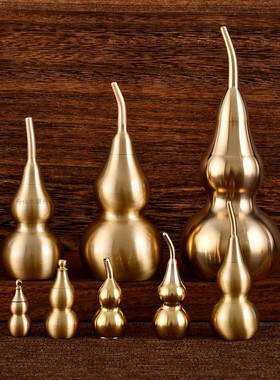 纯铜葫芦摆件挂件大小号齐全