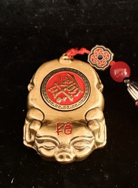 纯铜葫芦貔貅诸事顺利转转手把件