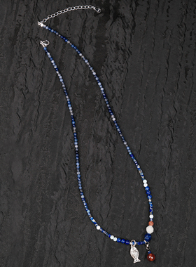 小鱼项链|S925银|复古元素