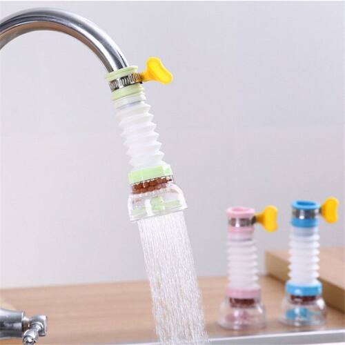 厨房通用防溅水龙头配件过滤器延伸器可旋转伸缩自来水家用滤水器 - 图2