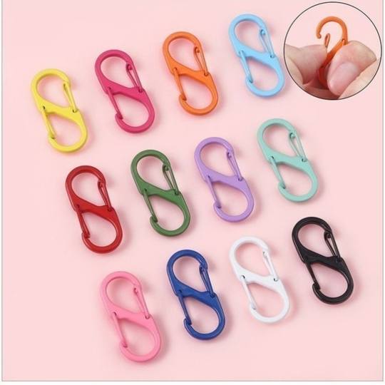 8-character buckle anti-theft hanging bag buckle S-type caravan buckle