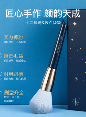 美丽因子星空化妆刷套柔软晕染