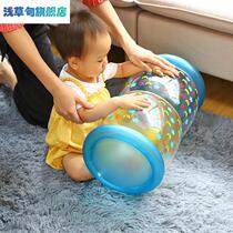 Baby creeping roller Puzzle Inflatable early teaching toy Guided 6 months August Baby Learn Climbing Steps Training Bell Pan