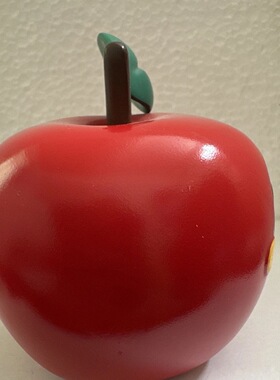 五月天周边物料水果红苹果搞怪造型萌趣可爱创意树脂装饰礼品摆件